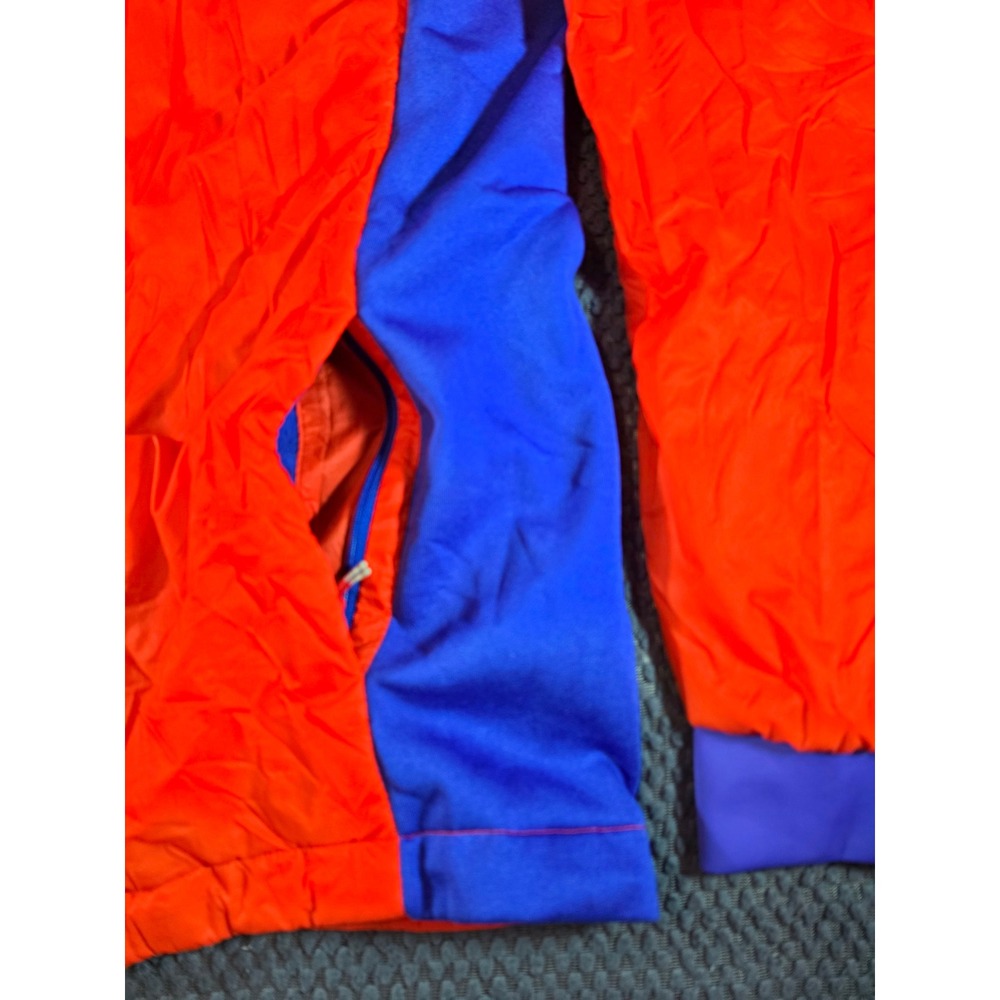 Cotopaxi Pacaya Insulated Hooded Jacket Mens Medium Colorblock Red Blue Cream - Picture 13 of 13